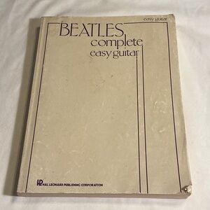 Vintage Beatles Complete Easy Guitar Songbook - Cream Cover